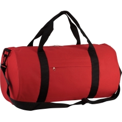Sac fourre-tout tube Rouge/Noir Kimood – Personnalisable