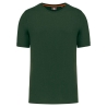 T-shirt col rond écoresponsable Vert Forest Green WK. Designed To Work