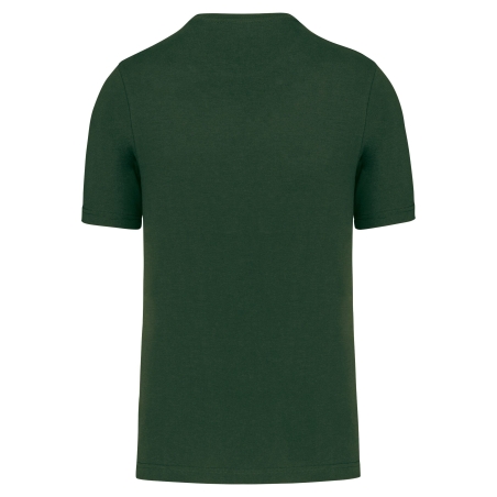T-shirt col rond écoresponsable Vert Forest Green WK. Designed To Work – vue 2