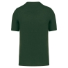 T-shirt col rond écoresponsable Vert Forest Green WK. Designed To Work – vue 2