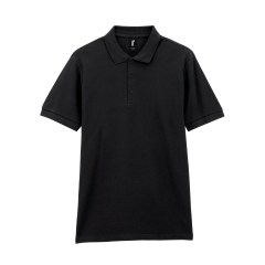 Polo piqué Hammer Gildan 223 g/m² – Noir – Personnalisable