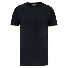 T-shirt de travail Noir manches courtes WK. Designed To Work