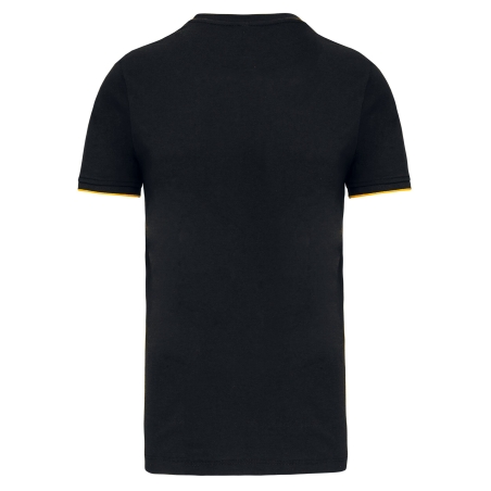 T-shirt de travail Noir manches courtes WK. Designed To Work – vue 2
