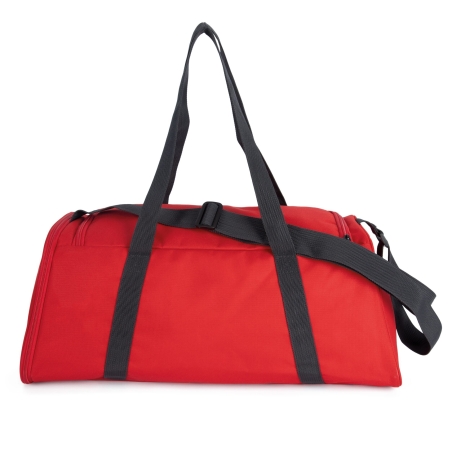 Sac de sport compartiment chaussures Kimood Rouge / Gris foncé – vue 2