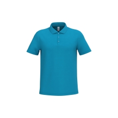 Polo Piqué Homme Bleu Atoll iDeal Basic Brand – 200 g/m²