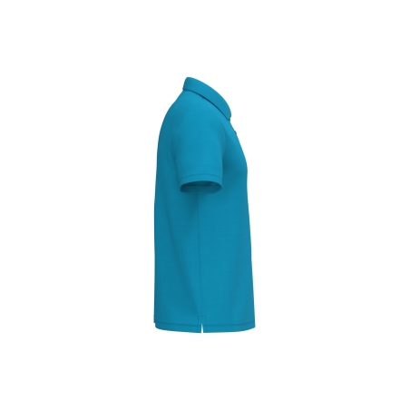Polo Piqué Homme Bleu Atoll iDeal Basic Brand – 200 g/m² – vue 3