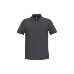 Polo piqué homme Gris iDeal Basic Brand – 200 g/m²