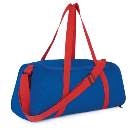 Sac de sport compartiment chaussures Kimood Bleu Royal/Rouge – vue 4