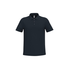 Polo Piqué Homme Marine 200 g/m² – iDeal Basic Brand