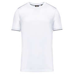T-shirt Day To Day Blanc manches courtes WK. Designed To Work