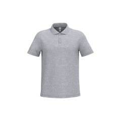 Polo piqué homme Gris Oxford iDeal Basic Brand – 200 g/m²