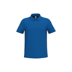 Polo Piqué Homme Bleu Roi iDeal Basic Brand – 200 g/m²