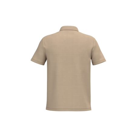 Polo piqué homme Beige (Ideal Sand) – iDeal Basic Brand – vue 2