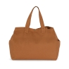 Sac shopping coton délavé Marron Caramel – Kimood