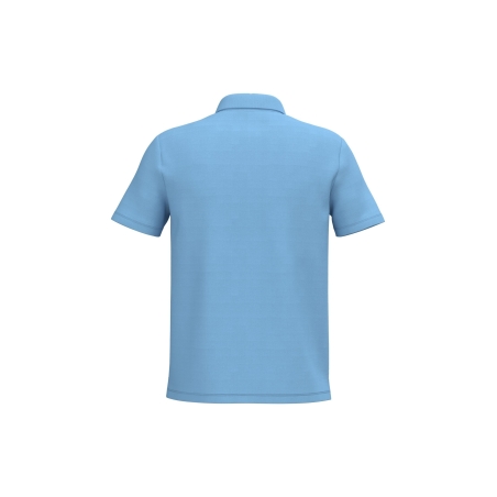 Polo Piqué Homme Bleu Ciel 200 g/m² – iDeal Basic Brand – vue 2