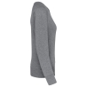 Sweat-shirt Bio Col Rond Gris Chiné Femme Kariban – vue 3