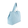Sac shopping coton délavé Bleu Washed Dream Blue Kimood – vue 4