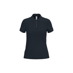 Polo piqué femme Marine iDeal Basic Brand – 200 g/m²
