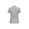 Polo piqué femme Gris iDeal Basic Brand – 200 g/m² – vue 2