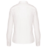 Chemise pilote manches longues femme Blanche Kariban – vue 2