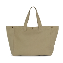 Sac shopping coton délavé gris Kimood – Taille unique