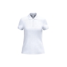 Polo piqué femme Blanc iDeal Basic Brand – 200 g/m²