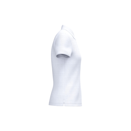 Polo piqué femme Blanc iDeal Basic Brand – 200 g/m² – vue 3