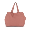 Sac shopping coton délavé Rose Washed Pink Ochre Kimood – vue 2