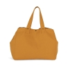 Sac shopping coton délavé Jaune (Washed Sunflower) – Kimood – vue 2