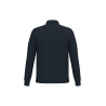 Polo piqué manches longues homme Marine – iDeal Basic Brand – vue 2