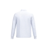Polo piqué manches longues homme Blanc iDeal Basic Brand – vue 2