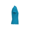 Polo Piqué Femme Bleu Atoll – iDeal Basic Brand – vue 3