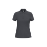 Polo piqué femme Gris iDeal Basic Brand – 180 g/m²