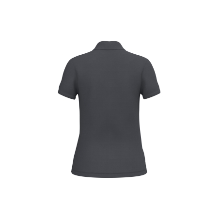 Polo piqué femme Gris iDeal Basic Brand – 180 g/m² – vue 2