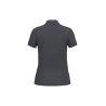 Polo piqué femme Gris iDeal Basic Brand – 180 g/m² – vue 2