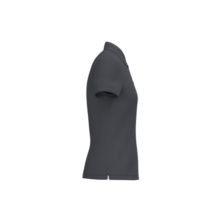 Polo piqué femme Gris iDeal Basic Brand – 180 g/m² – vue 3