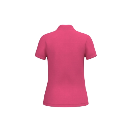 Polo piqué femme Fuchsia iDeal Basic Brand – 180 g/m² – vue 2