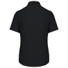 Chemise Oxford manches courtes femme Noire Kariban – vue 2