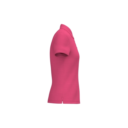 Polo piqué femme Fuchsia iDeal Basic Brand – 180 g/m² – vue 3