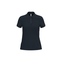 Polo piqué femme Marine iDeal Basic Brand – 180 g/m²