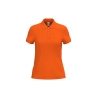 Polo piqué femme Orange iDeal Basic Brand – 180 g/m²