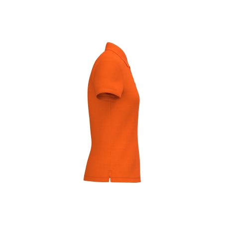 Polo piqué femme Orange iDeal Basic Brand – 180 g/m² – vue 3