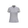 Polo piqué femme Gris iDeal Basic Brand – 180 g/m²