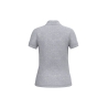Polo piqué femme Gris iDeal Basic Brand – 180 g/m² – vue 2