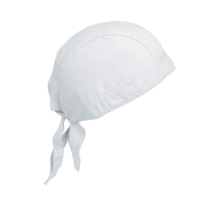 Bandana de travail unisexe Blanc K-up – One Size