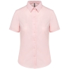 Chemise Oxford manches courtes femme Rose – Kariban