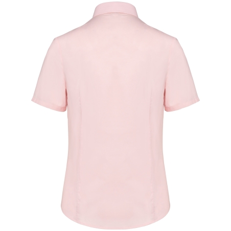 Chemise Oxford manches courtes femme Rose – Kariban – vue 2