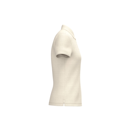 Polo piqué femme beige 180 g/m² – iDeal Basic Brand – vue 3