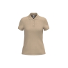 Polo piqué femme Beige – iDeal Basic Brand