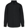 Chemise manches longues sans repassage Kariban Noir